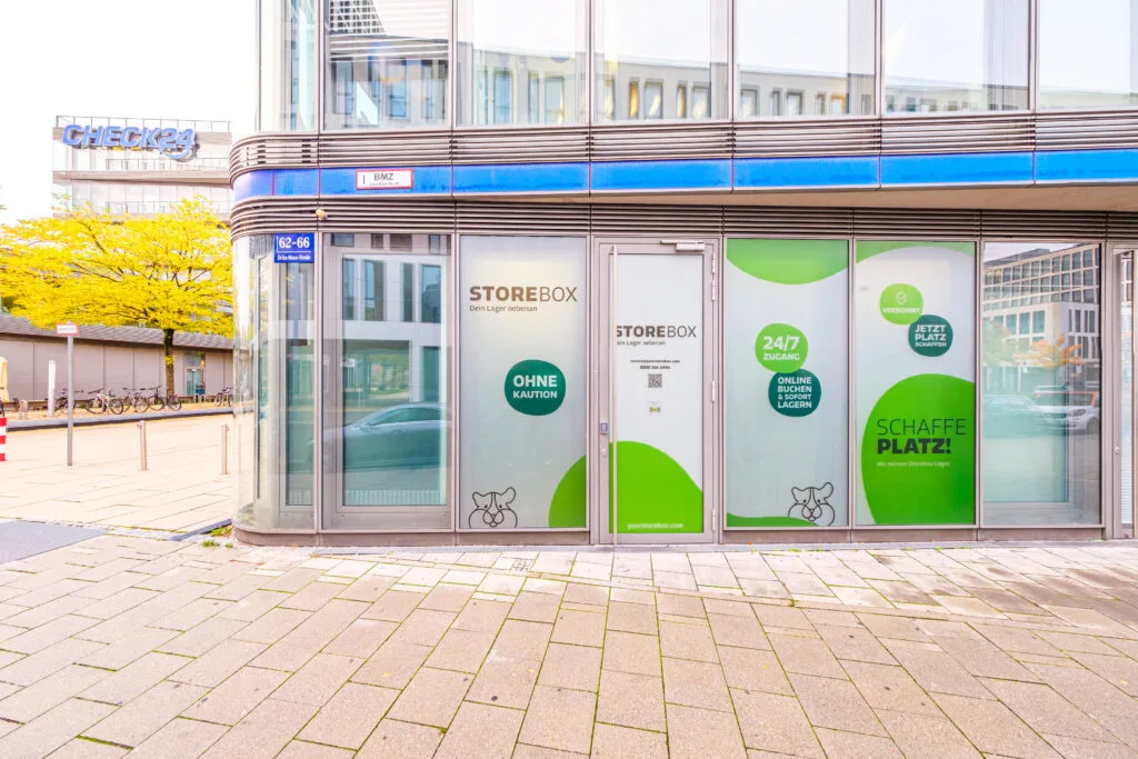 Storebox Erika Mann Straße Außenansicht